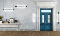 Aplique de pared VALO negro, T8