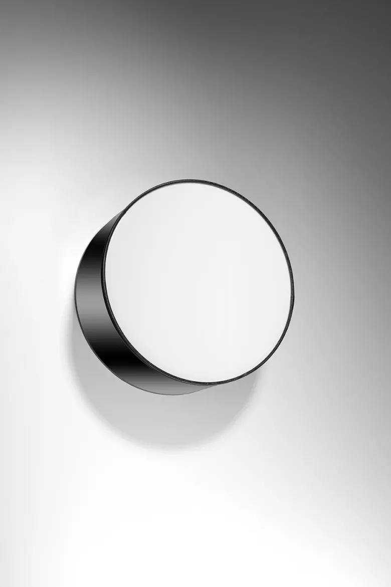 Aplique de techo ARENA negro, E27