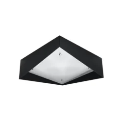 Aplique de techo AVIOR negro, E27