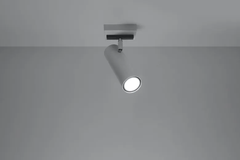 Aplique de techo DIREZIONE 1 blanco, GU10