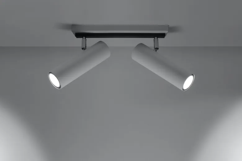 Aplique de techo DIREZIONE 2 blanco, GU10