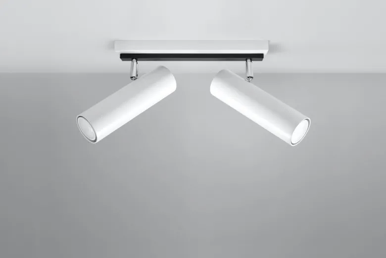 Aplique de techo DIREZIONE 2 blanco, GU10