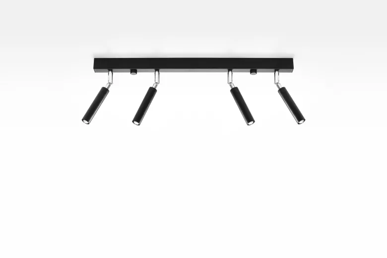 Aplique de techo EYETECH 4 negro, G9