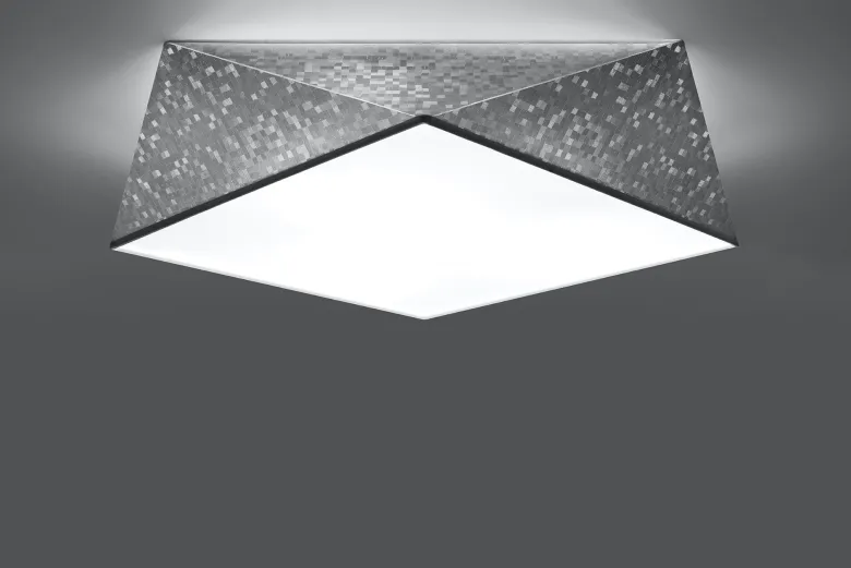 Aplique de techo HEXA 45 silver