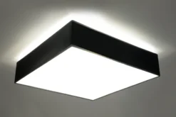 Aplique de techo HORUS 45 negro, E27