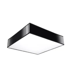 Aplique de techo HORUS 45 negro, E27