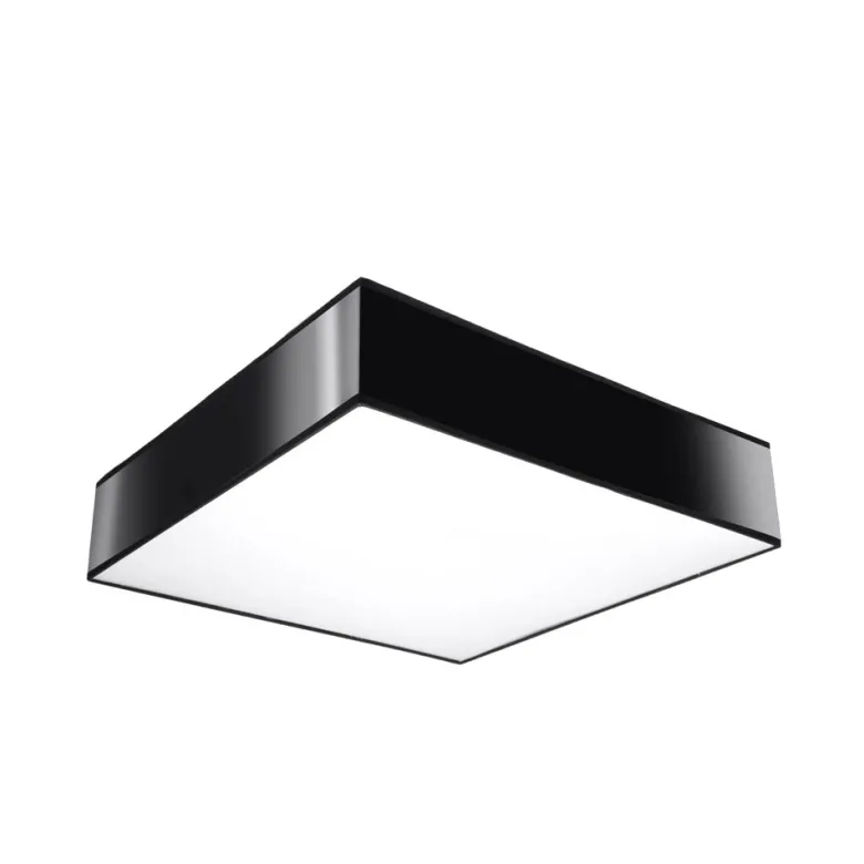 Aplique de techo HORUS 45 negro, E27