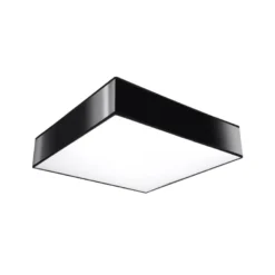 Aplique de techo HORUS 55 negro, E27