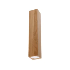 Aplique de techo KEKE 30, roble, GU10