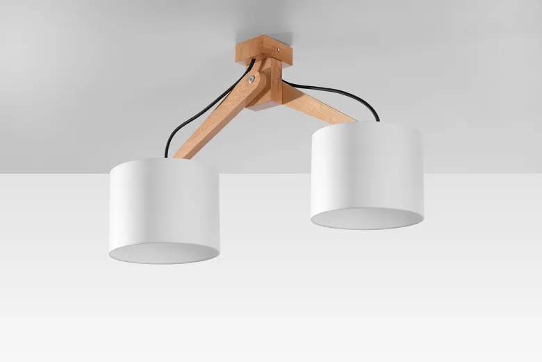 Aplique de techo LEGNO 2, E27