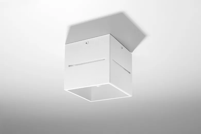 Aplique de techo LOBO blanco, G9