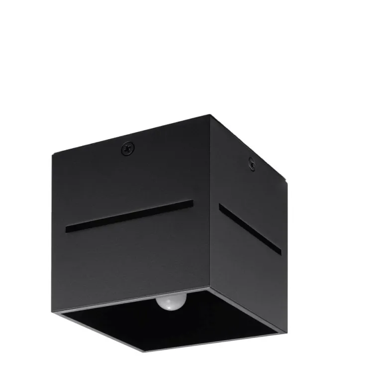 Aplique de techo LOBO negro, G9