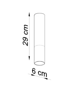 Aplique de techo LOOPEZ negro, GU10/cromo