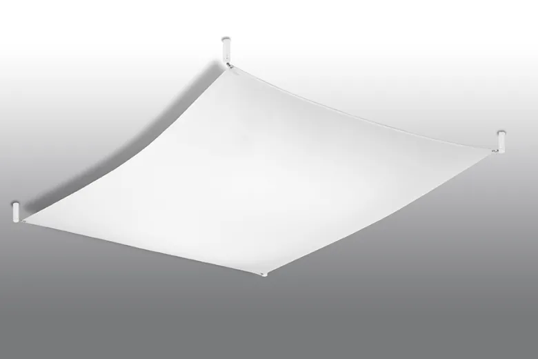 Aplique de techo LUNA 3 blanco, G13