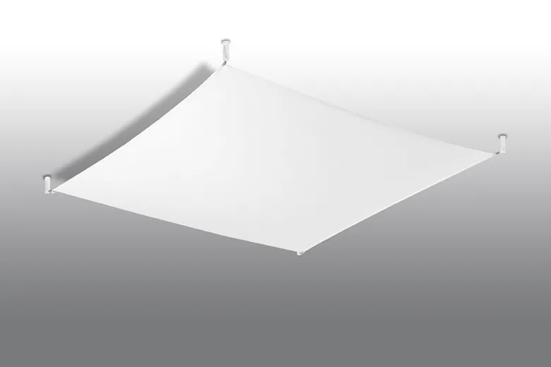 Aplique de techo LUNA 4 blanco, G13
