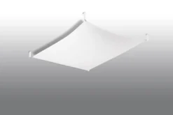Aplique de techo LUNA 1 blanco, G13