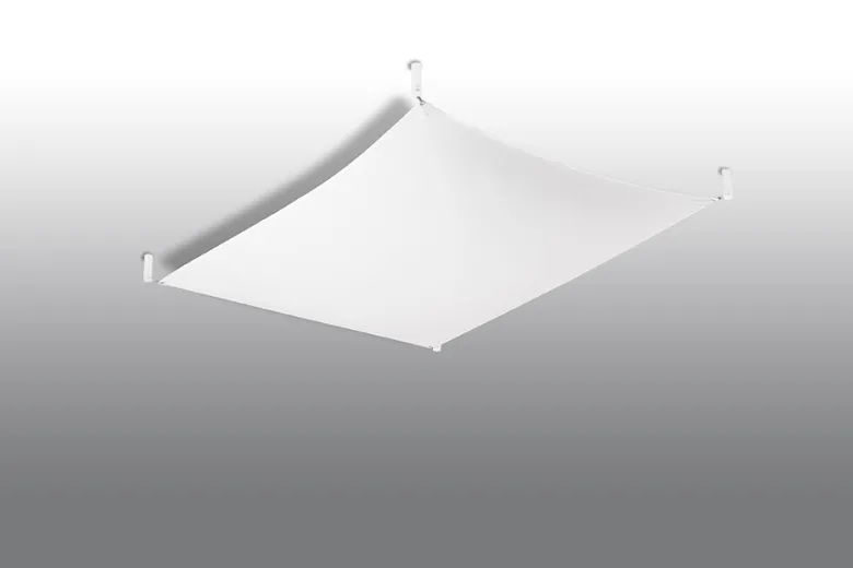 Aplique de techo LUNA 1 blanco, G13