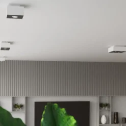 Aplique de techo MONO 1 blanco, GU10