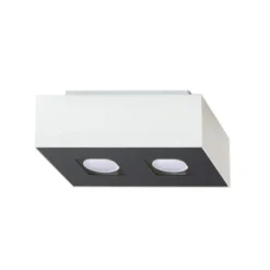 Aplique de techo MONO 2 blanco, GU10