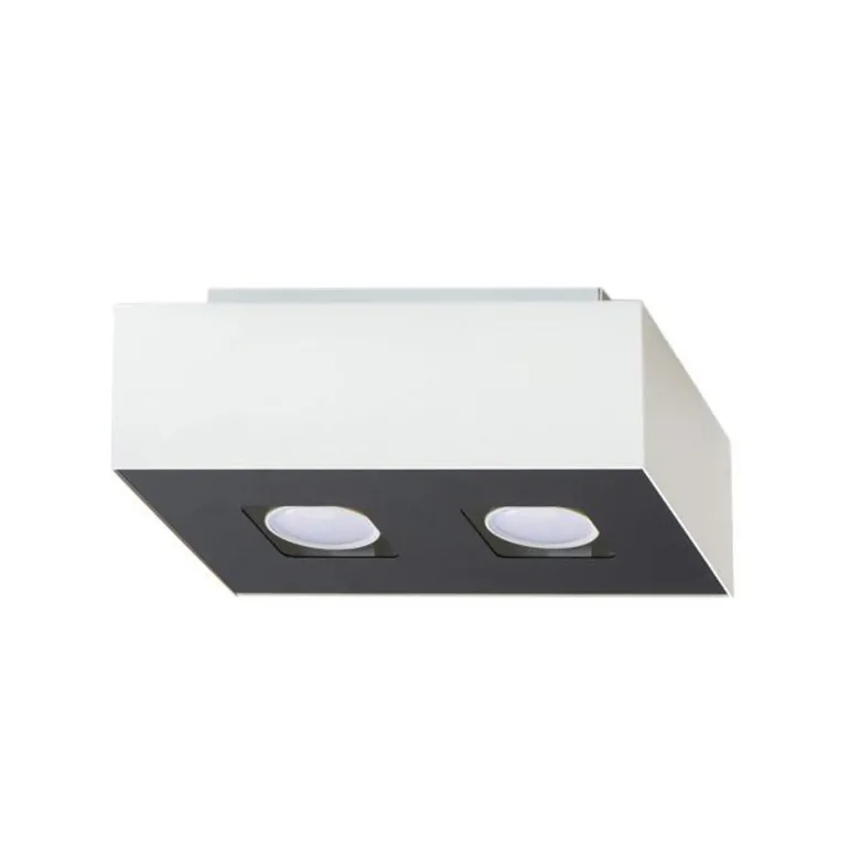 Aplique de techo MONO 2 blanco, GU10