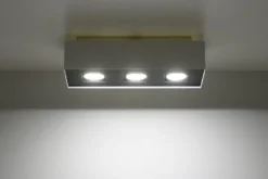 Aplique de techo MONO 3 blanco, GU10