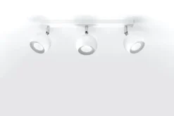 Aplique de techo OCULARE 3 blanco, GU10