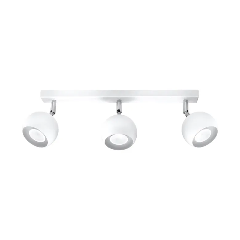 Aplique de techo OCULARE 3 blanco, GU10