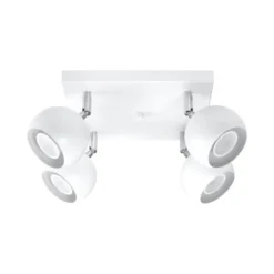 Aplique de techo OCULARE 4 blanco, GU10