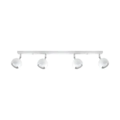 Aplique de techo OCULARE 4L blanco, GU10