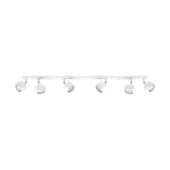 Aplique de techo OCULARE 6L blanco, GU10