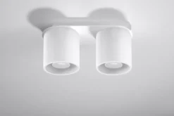 Aplique de techo ORBIS 2 blanco, GU10