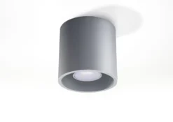Aplique de techo ORBIS 1 gris, GU10
