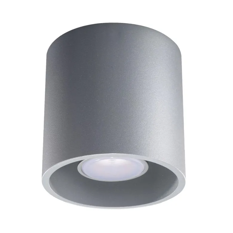 Aplique de techo ORBIS 1 gris, GU10