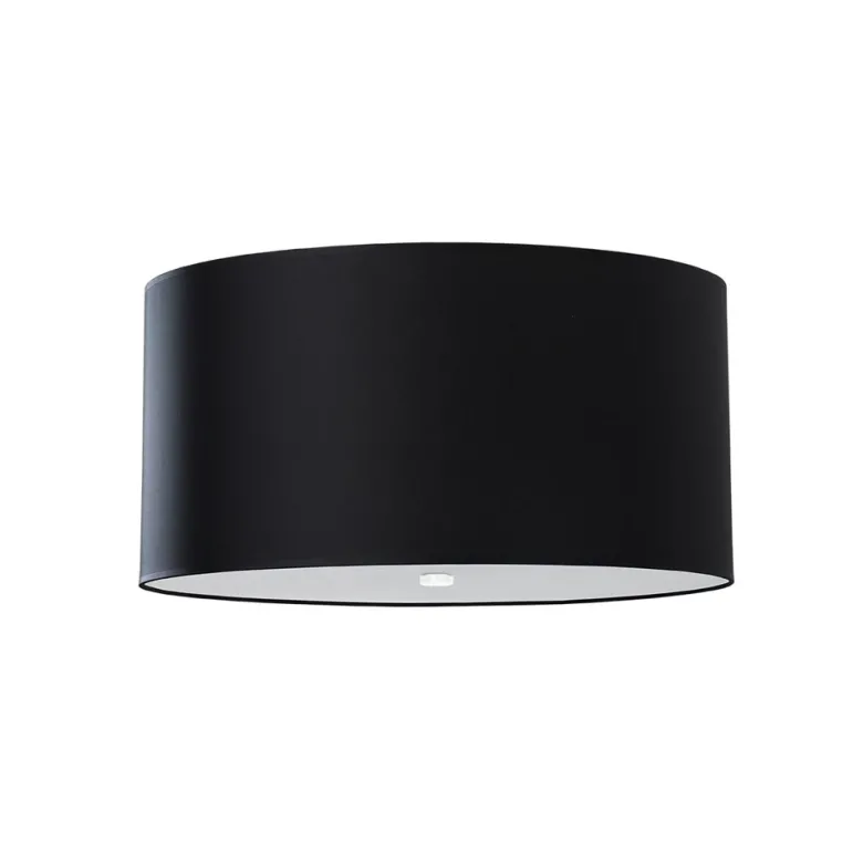 Aplique de techo OTTO 50, negro, E27