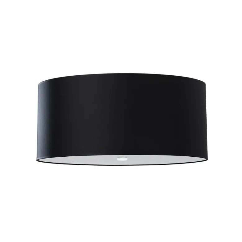 Aplique de techo OTTO 60, negro, E27