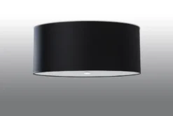Aplique de techo OTTO 70, negro, E27