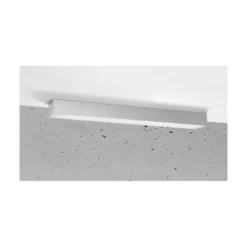 Aplique de techo PINNE LED 65 gris, 22W