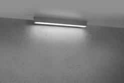 Aplique de techo PINNE LED 65 gris, 22W