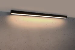 Aplique de techo PINNE LED 115 negro, 31W