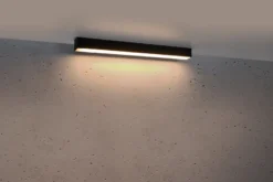 Aplique de techo PINNE LED 65 negro, 22W
