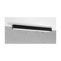 Aplique de techo PINNE LED 65 negro, 22W