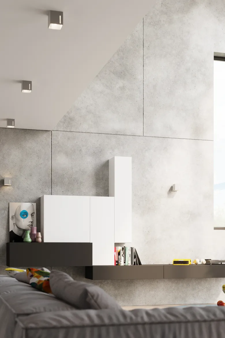 Aplique de techo PIXAR gris, G9