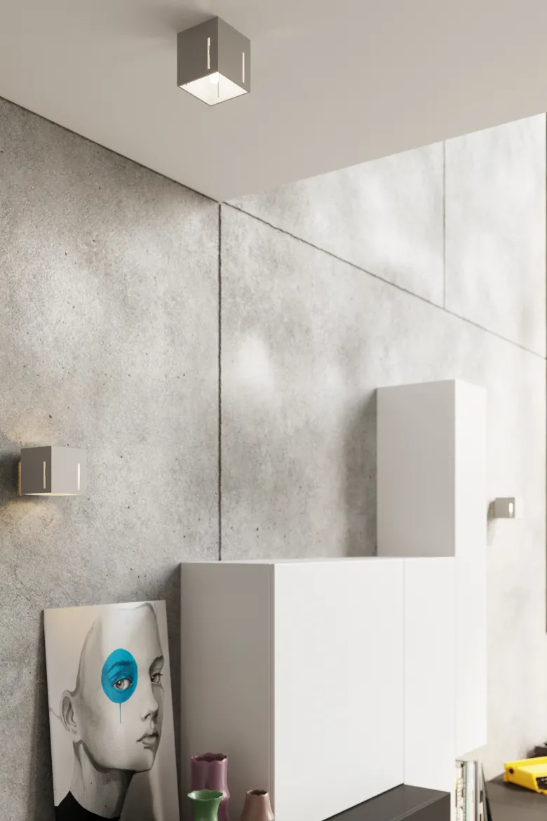 Aplique de techo PIXAR gris, G9