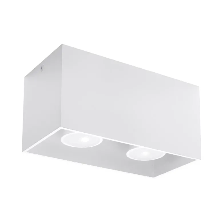 Aplique de techo QUAD blanco, GU10