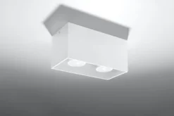 Aplique de techo QUAD blanco, GU10