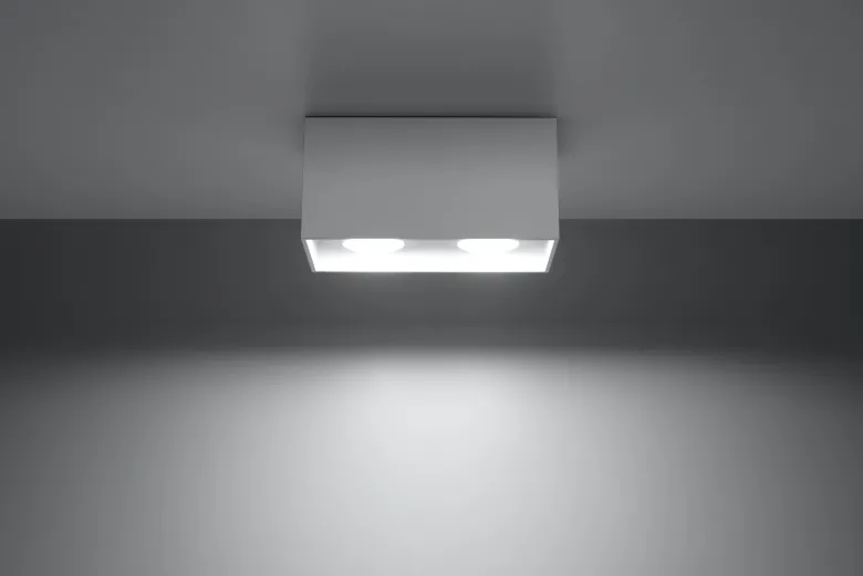 Aplique de techo QUAD blanco, GU10