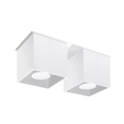 Aplique de techo QUAD 2 blanco, GU10