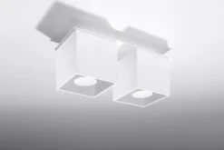 Aplique de techo QUAD 2 blanco, GU10