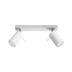 Aplique de techo RING 2 blanco, GU10