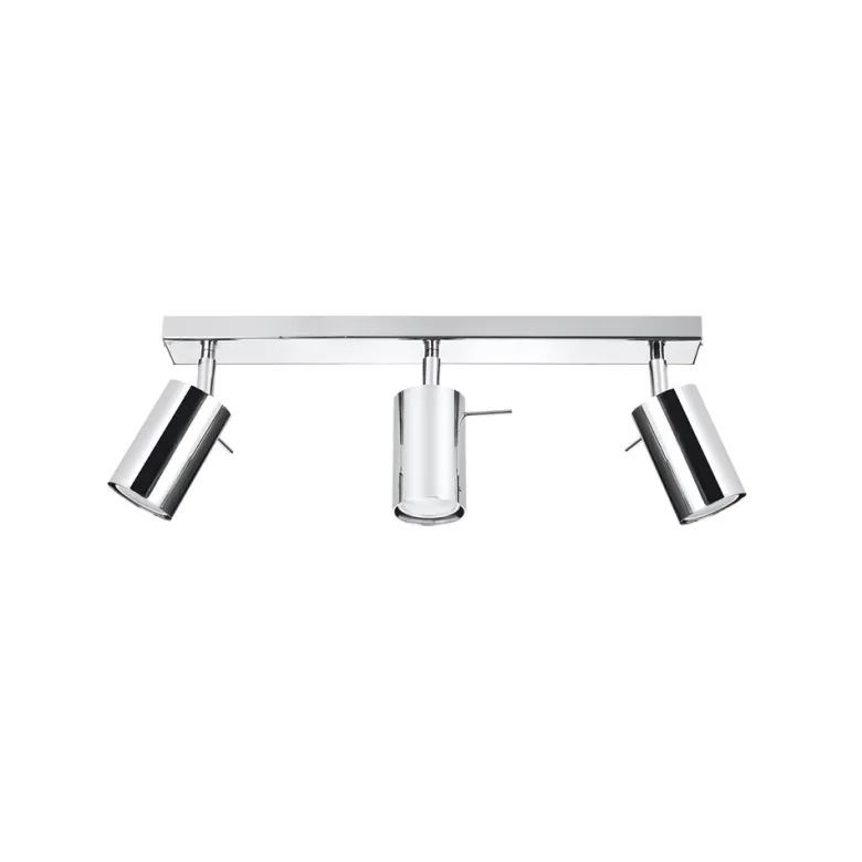Aplique de techo RING 3 cromo, GU10